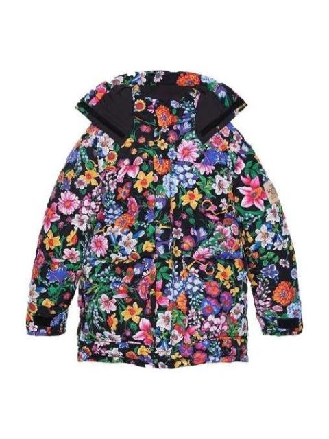 Gucci x The North Face Floral Print Down Jacket 'Purple' 648858-XAABX-1037