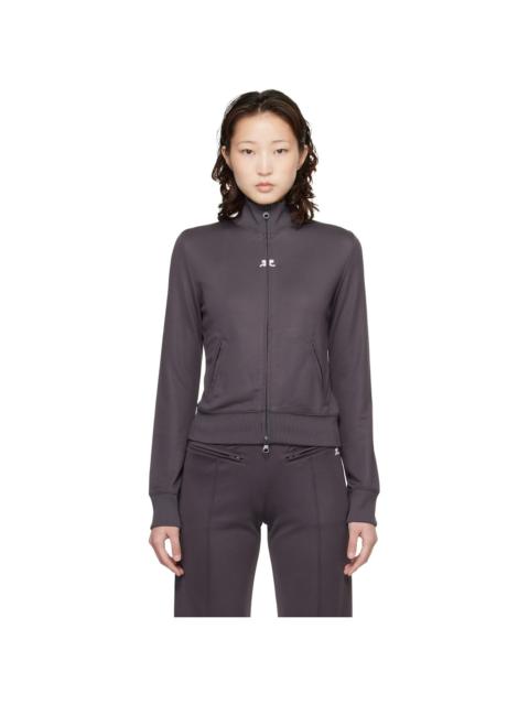 Gray Signature Track Jacket