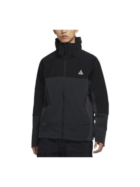 Nike Acg sun Farer Outdoor Solid Color Sports Hooded Jacket Black DH3104-045