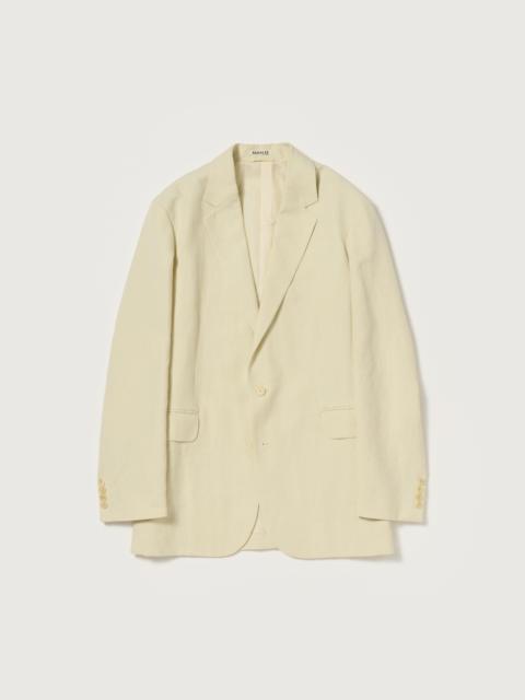 WOOL COTTON LINEN OX JACKET
