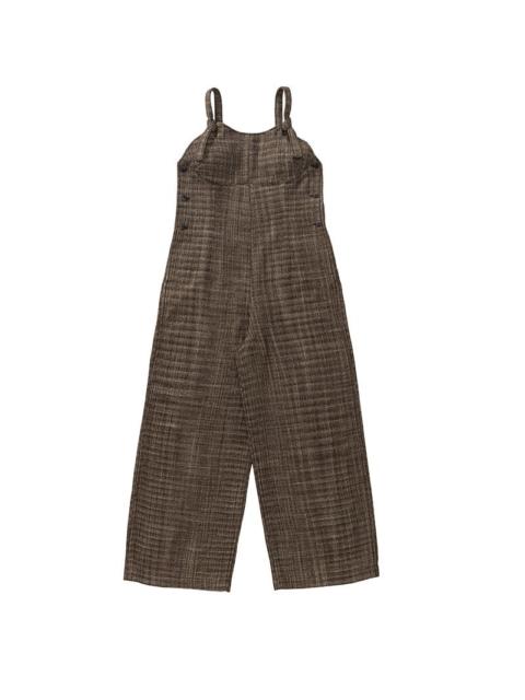 OVERALLS (SILK DENIM) W BROWN