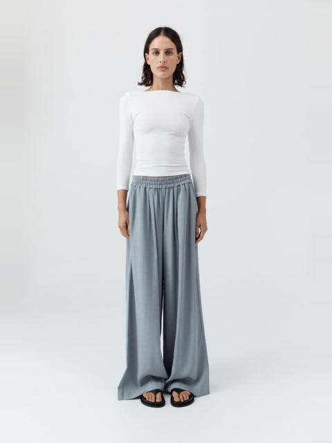 Soft Jersey Ballerina Top - White