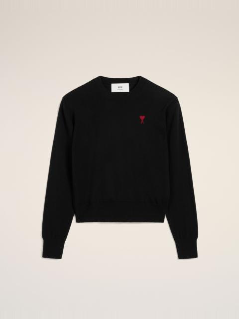 RED AMI DE COEUR CREW NECK SWEATER