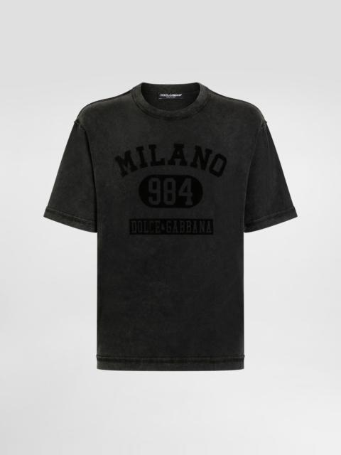 Cotton t-shirt with print