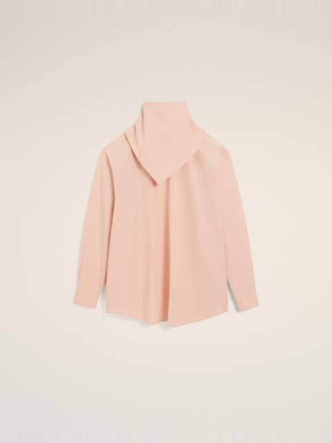 PINK COTTON LONG SLEEVES BANDANA BLOUSE