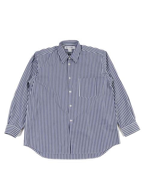 Wide Classic Big Collar Shirt Stripe 3