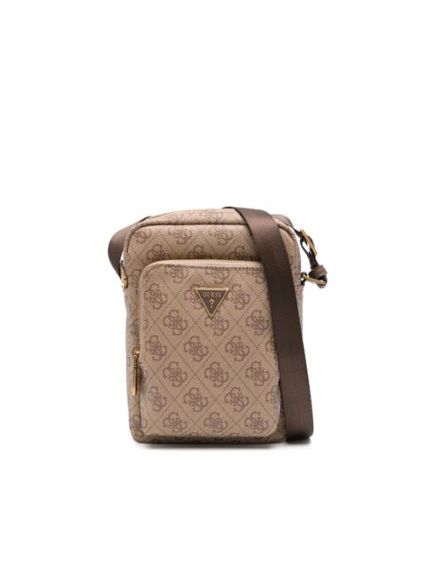 monogram messenger bag