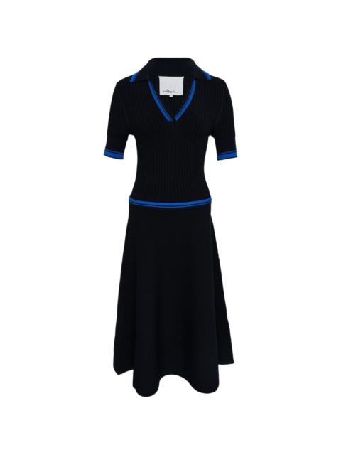 polo-collar dress