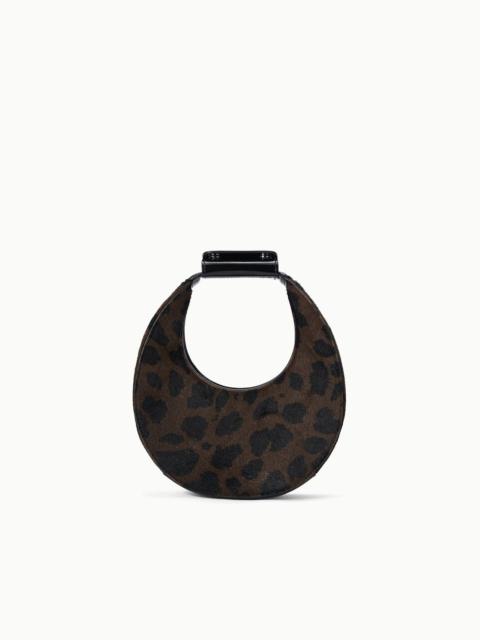 STAUD GOODNIGHT MOON BAG LEOPARD