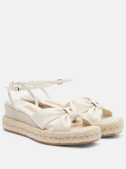 Aella leather espadrille sandals