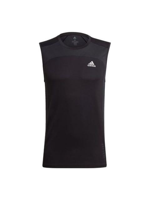 adidas Heatrdy Sleevl Casual Running Sports Vest Black GK4298