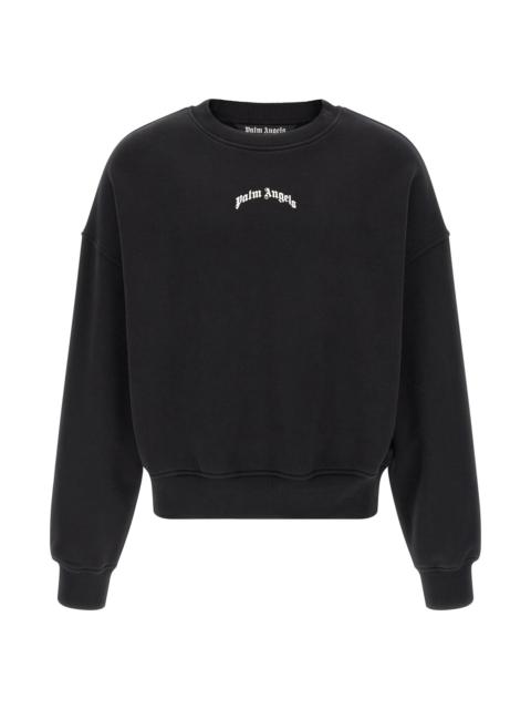 'Back Curved Logo' sweatshirt
