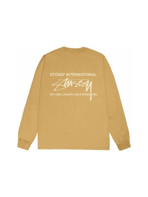 Stussy Smooth International L/S Tee Curry