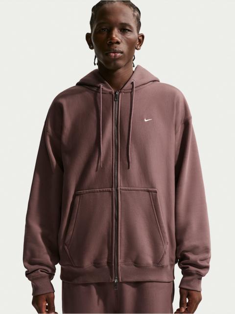 Nike Solo Swoosh Men's Full-Zip Fleece Hoodie