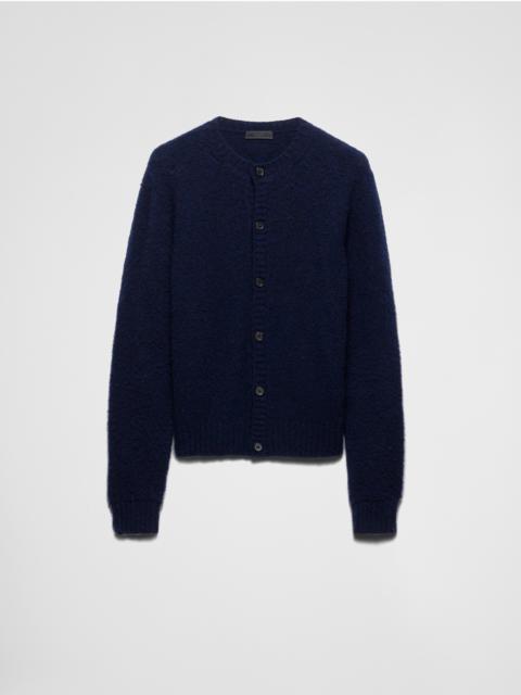 Shetland wool cardigan