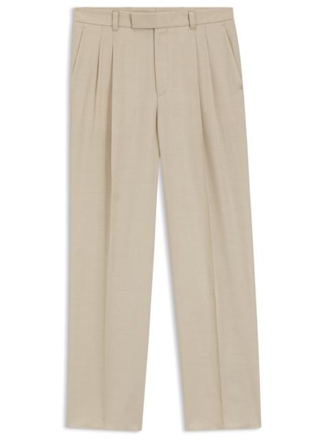OVERSIZED-FIT TROUSERS IN TWILL