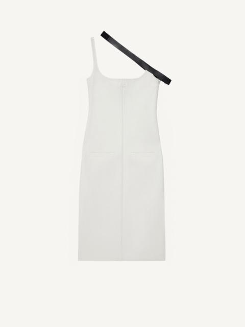 LONG STRAP VINYL DRESS