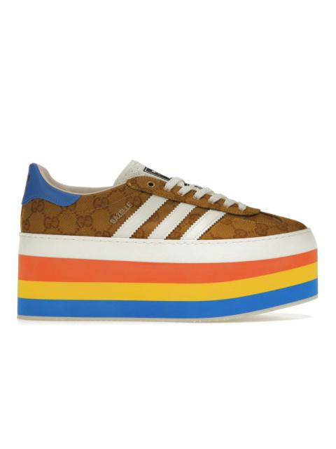 adidas adidas x Gucci Gazelle Original GG Multicolor Platform (Women's) |  REVERSIBLE