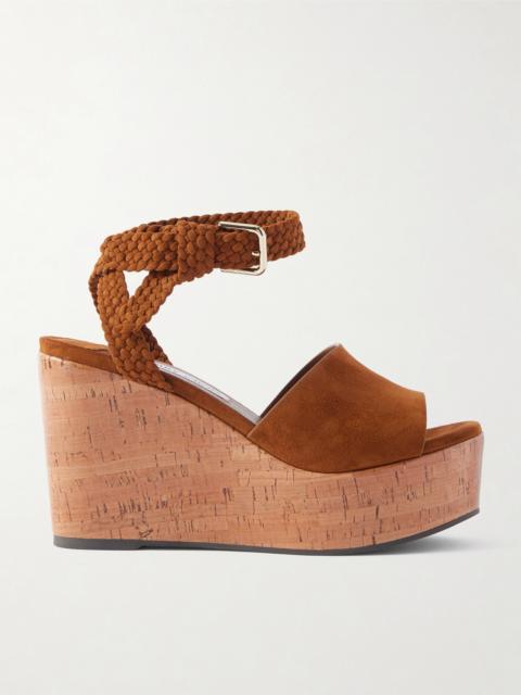 Jori Suede Wedge Sandals