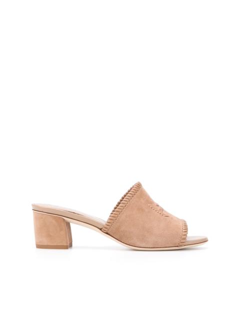 logo embroidered 55mm sandals