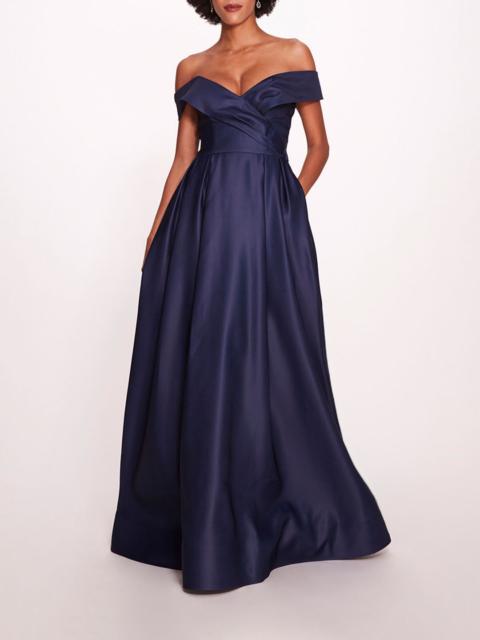 DUCHESS SATIN GOWN