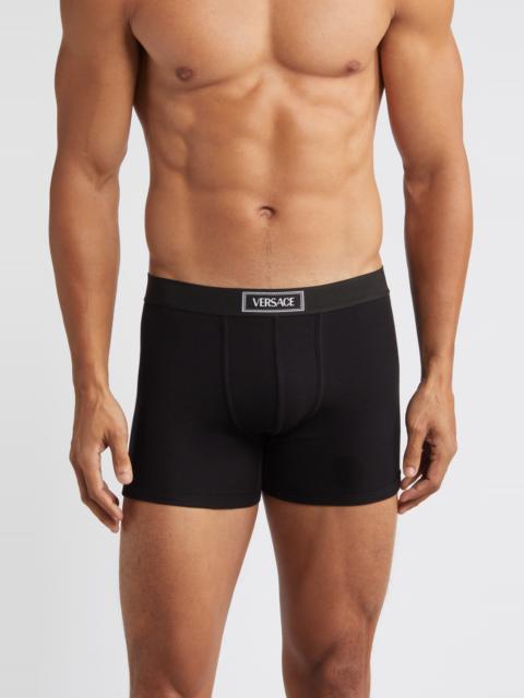 '90s Logo Cotton Rib Trunks