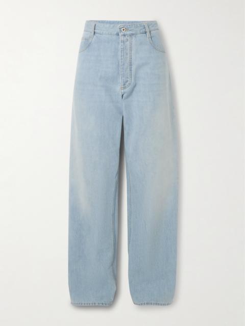 High-rise Wide-leg Jeans