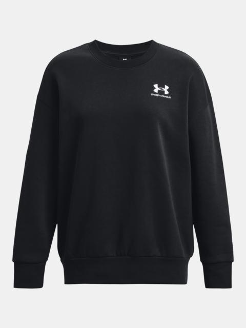 Women's UA Icon Fleece Oversized Crew