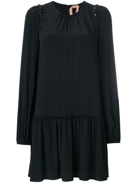 frill detail dress
