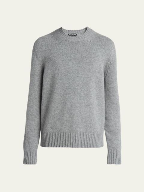 Men's 5 Gauge Cashmere Crewneck Sweater