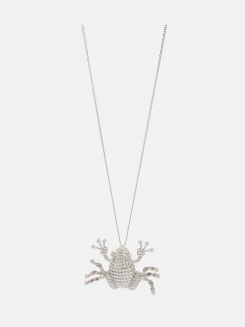 Frog pendant necklace