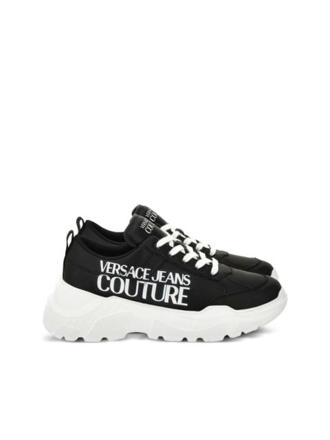 logo-print chunky trainers