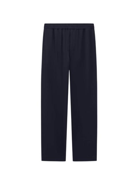 elasticated-waist trousers