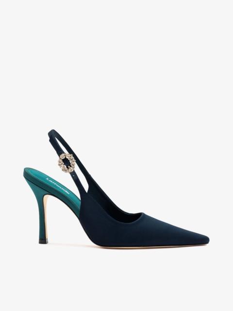Carine Pump Ocean Satin
