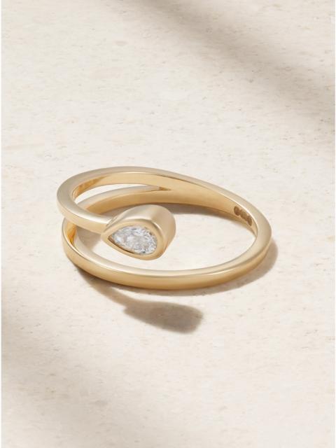 14-karat Gold Diamond Ring