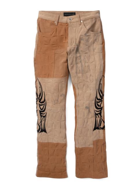 GATHERED WORK TROUSER