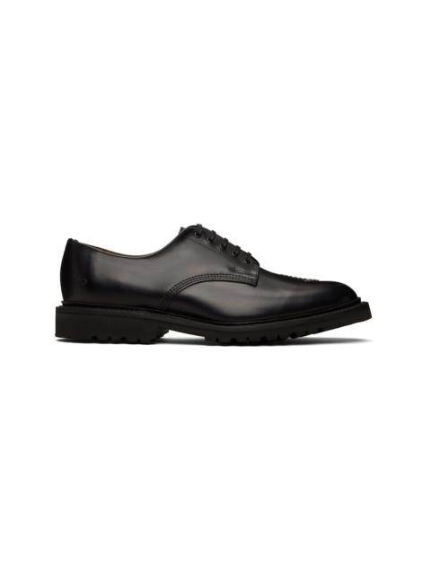 Black Sanders Edition Glossy Leather Derbys
