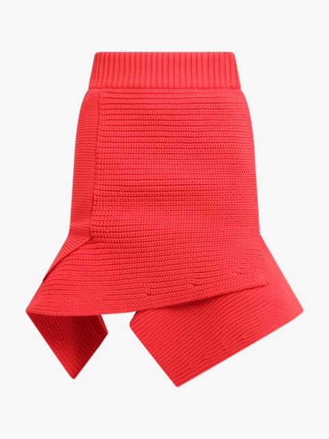 KNIT SKIRT | RED