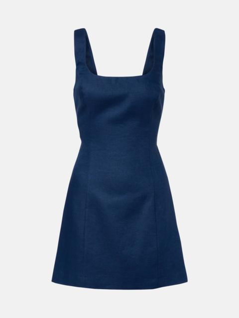 Linen minidress