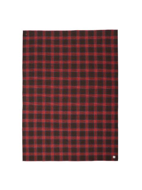 BLANKET CHECK RED