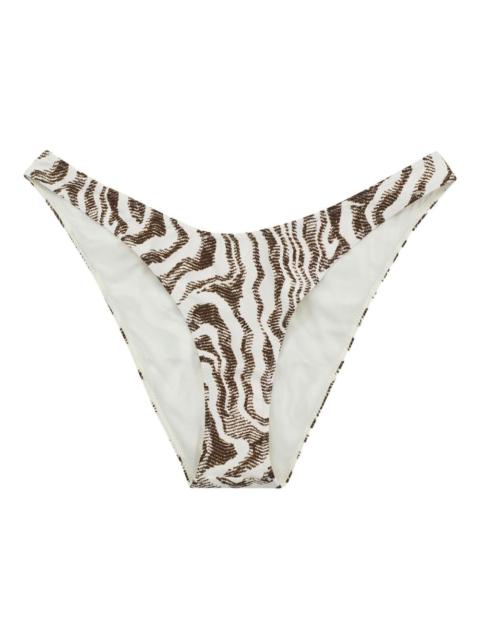 printed bikini bottoms