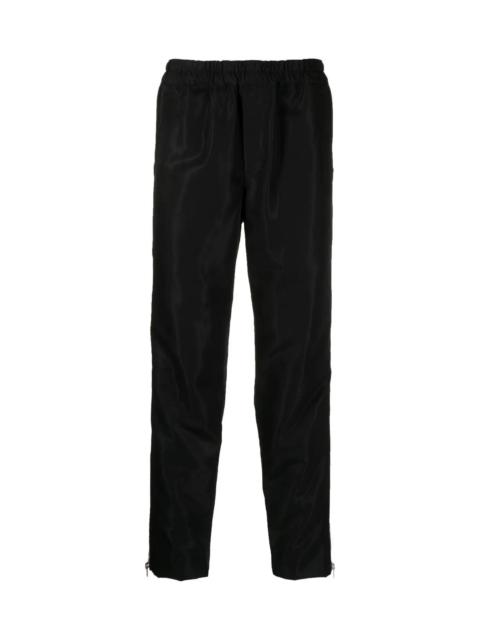 SIDE ZIP-DETAIL TROUSERS