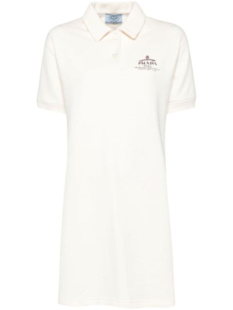 fleece short-sleeves mini dress