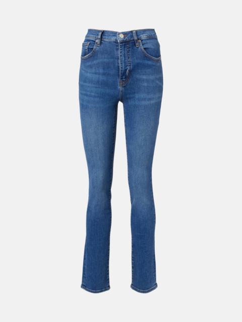 Pencil high-rise slim jeans