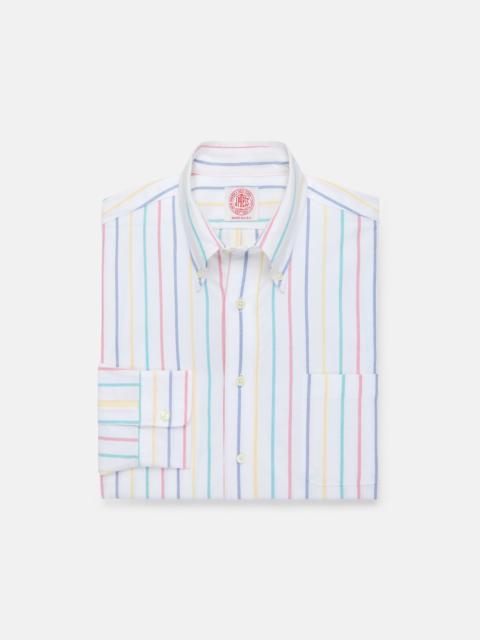 MADE-IN-USA AWNING STRIPE OXFORD CLOTH SPORT SHIRT - CLASSIC FIT