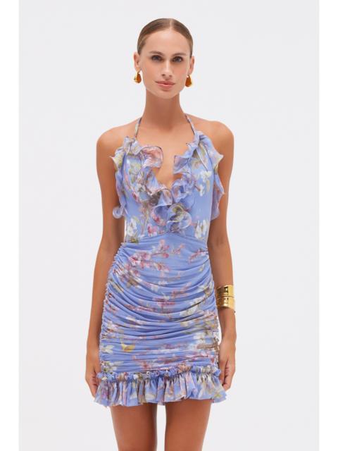 DELICATA HALTERNECK MINI DRESS
