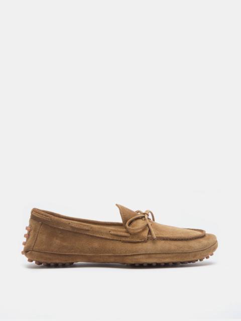 Driver Moccasin / Taupe Suede