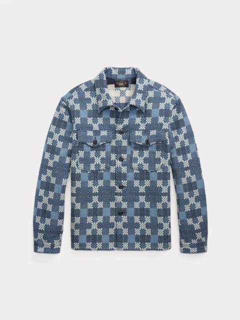 Patterned Jacquard Overshirt