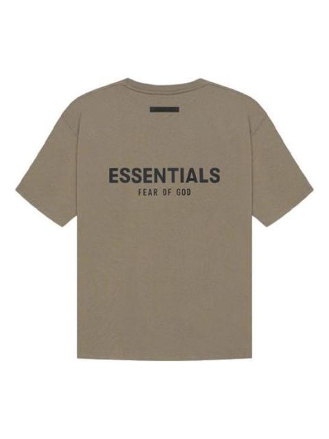 Fear of God Essentials SS21 Short Sleeve Tee Taupe FOG-SS21-556