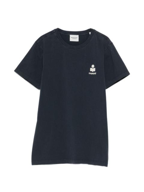Aby logo-embroidered T-shirt